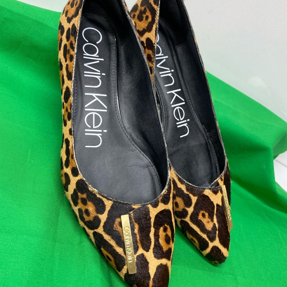 Calvin Klein Arline Winter Haircalf Shoes, Women, Size 6.5 - Picture 9 of 11